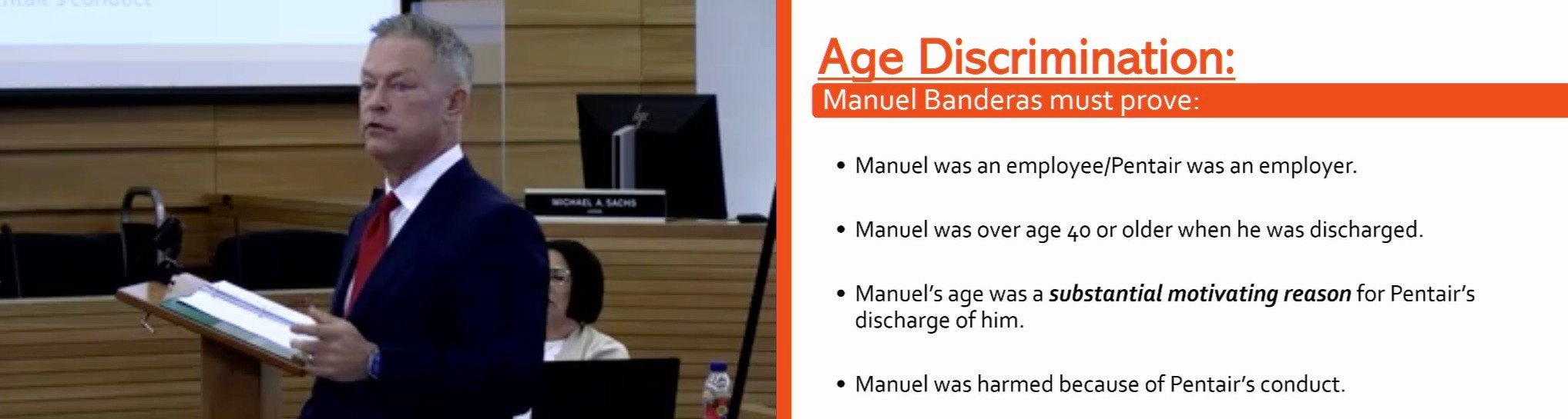 Former Pool Equipment Company Employee’s Age Discrimination Trial